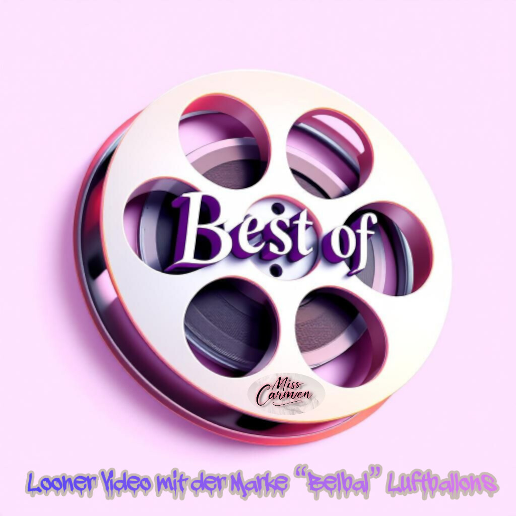 Special Angebot 🎈Looner Video mit der Marke “Belbal” Luftballons🎈
