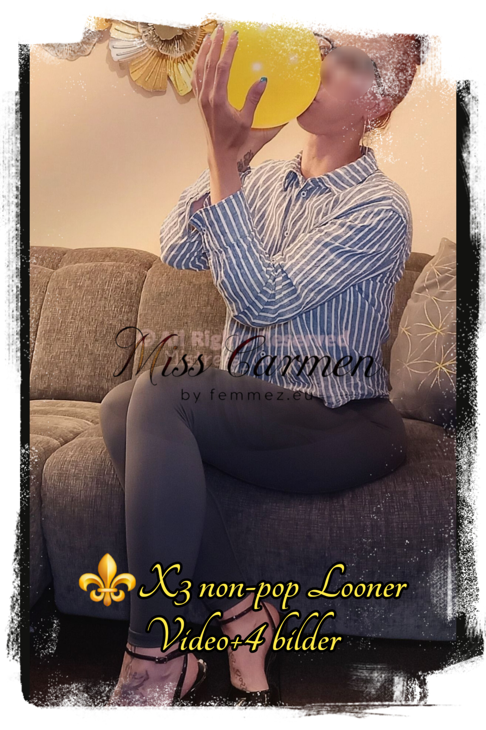 Ein Non-Pop Looner Video,was durch zusätzlich vier beeindruckende Fotos ergänzt, die das Thema visuell bereichern.