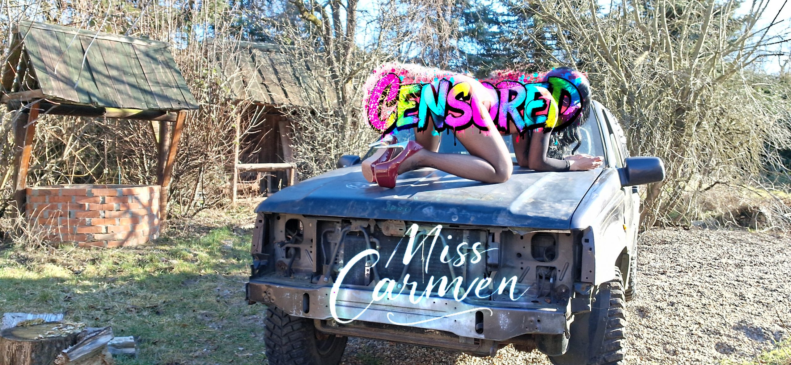 ❤️‍🔥Outdoor in Ouvert-Nylon Anzug ❤️‍🔥